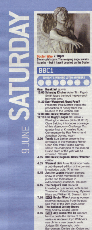 Daily Mail Weekend, 9 June 2007