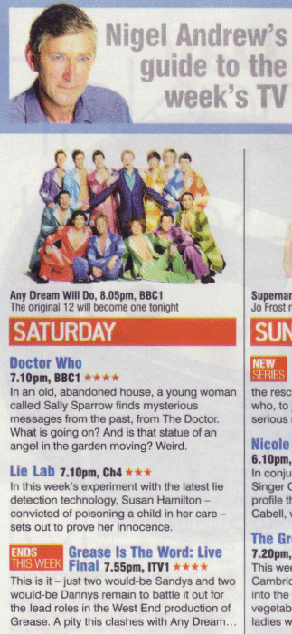 Daily Mail Weekend, 9 June 2007