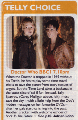 The Mirror We Love Telly, 9 June 2007